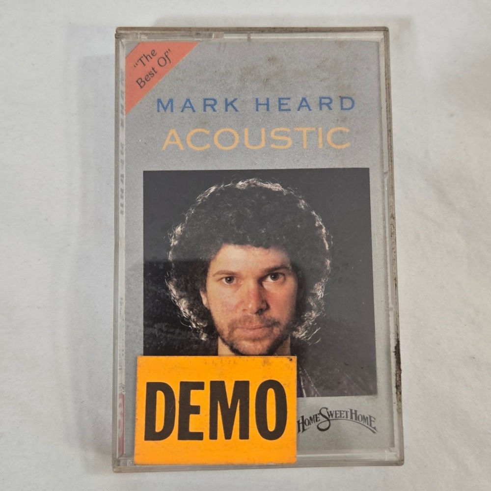 Mark Heard Acoustic Cassette Tape Vintage 1985 Home Sweet Home Promo Demo Folk